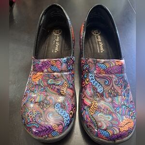 Easy Works by Easy Street Lyndee Slip on/Work Shoe  Size M